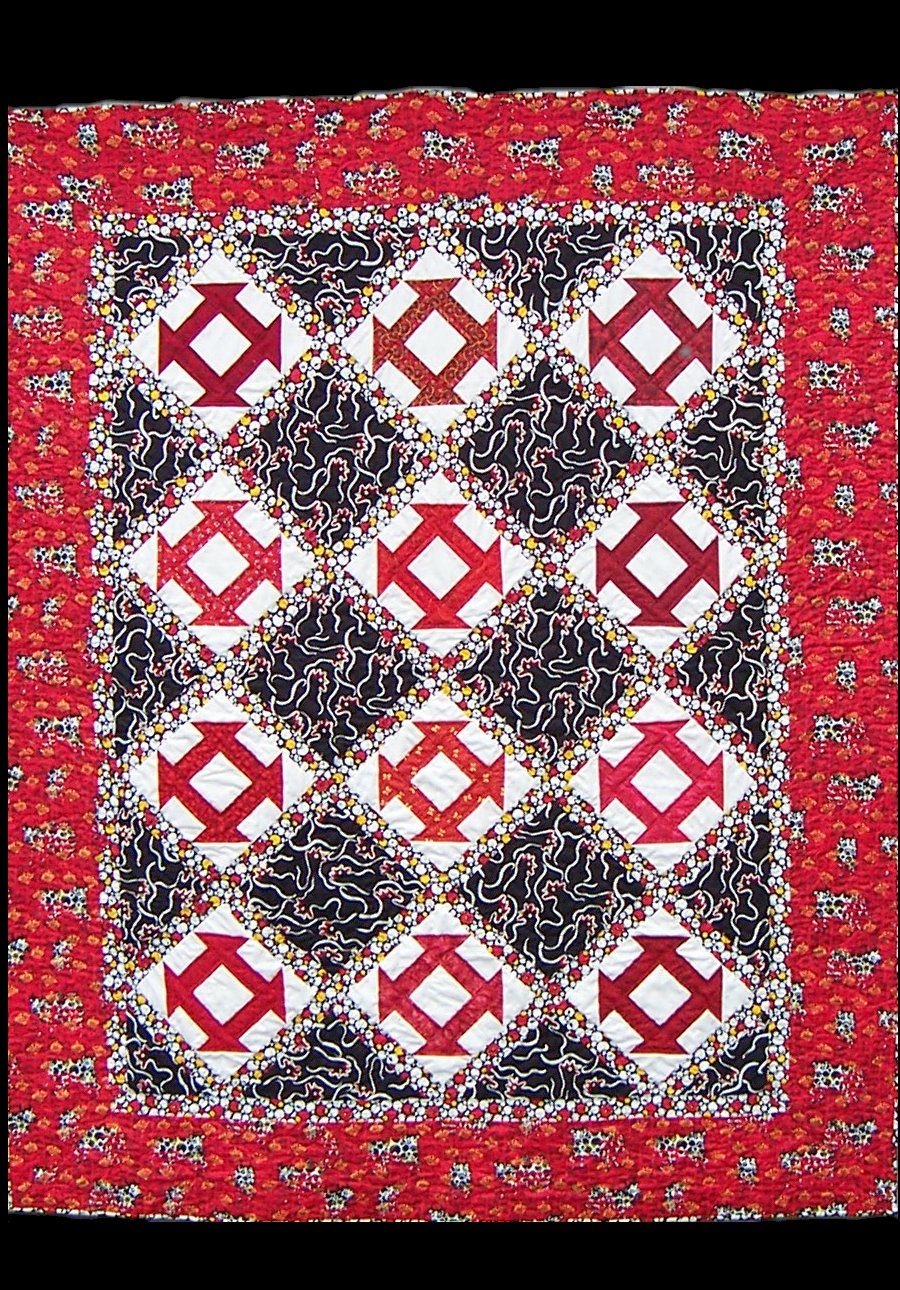 Photograph of quilt - Butter and Eggs Quilt